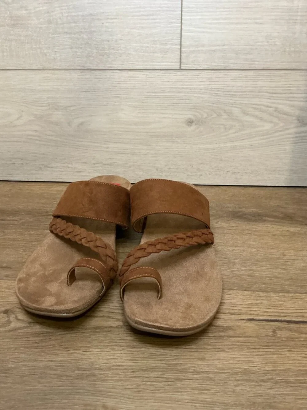 Style & Co Rheaaf Acorn Brown Sandals 9.5 M NWT - Picture 3 of 11